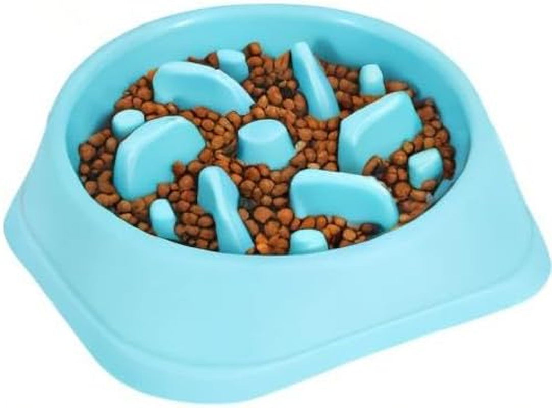 Dog Feeder Slow Eating Pet Bowl Eco-Friendly Durable Non-Toxic Preventing Choking Healthy Design Bowl for Dog Pet Stop Bloat Bowl