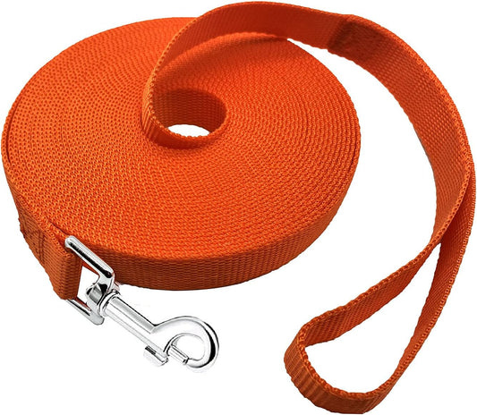 15Ft 20Ft 30Ft 40Ft 50Ft Long Dog/Puppy Lead Obedience Recall Training Dog Leashes for Small Medium Dogs Camping, Training, Play, or Backyard