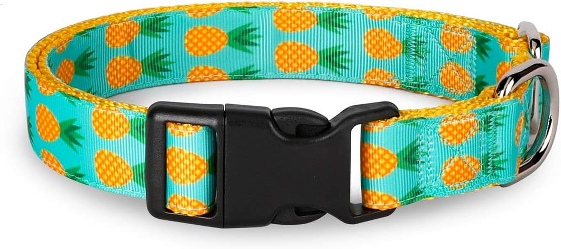 Pet Supplies, (Tropical Pineapple) Cat Collar, Dog Collar, Cat Leash, Dog Leash for Cats, Puppies, Small Medium Large Dogs