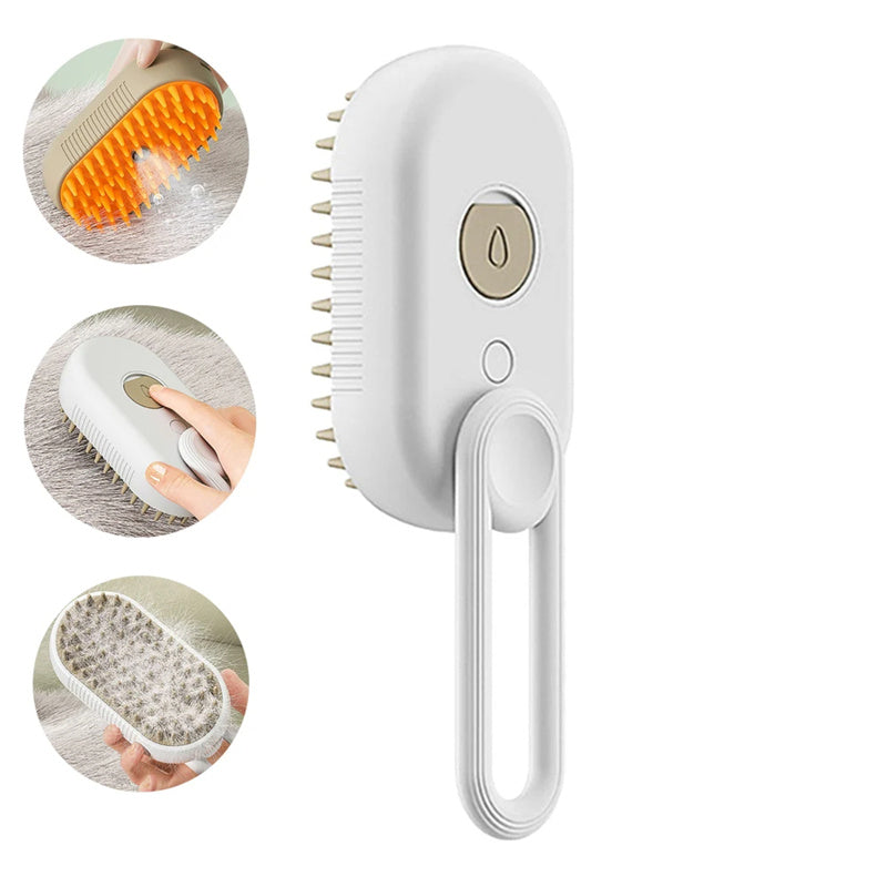 Cat Steam Brush Steamy Dog Brush 3 in 1 Electric Spray Cat Hair Brushes for Massage Pet Grooming Comb Hair Removal Combs Pet Products