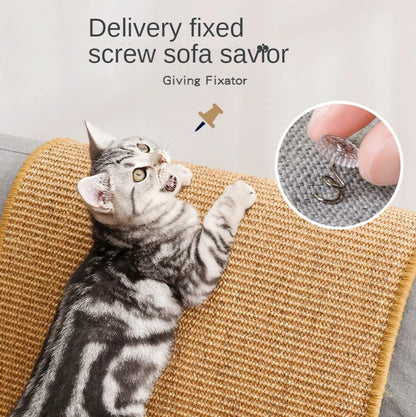 Cat Scratcher Sisal Mat Board Cat Scratch for Sharpen Nails Scraper Cats Tree Cat Toys Chair Table Sofa Mats Furniture Protector